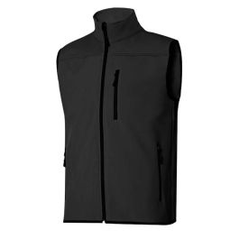 VELILLA Chaleco Soft Shell 205905 - Gilet Technique Polaire Stretch, Gris Clair, Taille S, Plusieurs Couleurs Disponibles