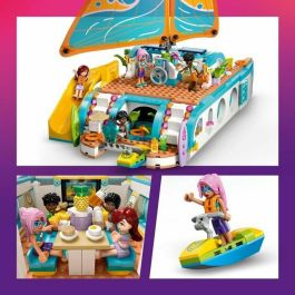 LEGO Friends 42664 Aventura en Barco - Jeu Créatif pour Enfants 8 Ans avec Dauphins