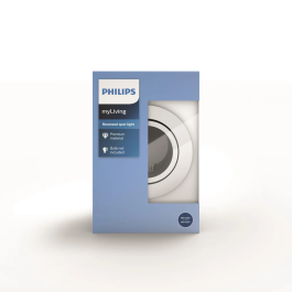 Philips Aro Empotrable Donegal Circular Cromado GU10