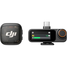 DJI Micro cravate sans fil Mic 3 avec 1 transmetteur (TX) et 1 récepteur (RX) AABIB71351