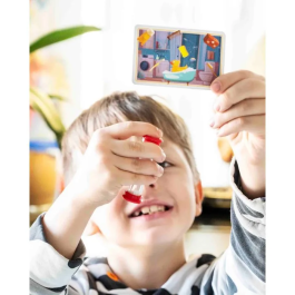 Tactic Rally des Mots - Jeu éducatif de vocabulaire - Jeu de société pour enfants à partir de 4 ans - 2 joueurs et plus