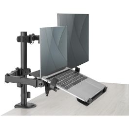 DIGITUS Single Monitorhalterung & Notebookhalterung, 1x32", 2x 9 kg