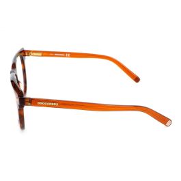Monture de Lunettes Unisexe Dsquared2 DQ5251-56 Marron Ø 52 mm