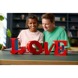 LEGO Art 31214 LOVE Set de construction pour adultes Décoration et cadeau pour couples