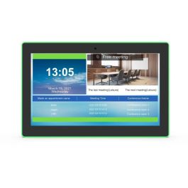 ALLNET Meetingraum RGB LED Tablet 15 Zoll RK3399 Android 10 und NFC/RFID schwarz