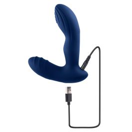 Vibromasseur anal Playboy Playboy Bleu