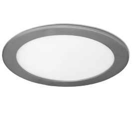 Plaque LED Circulaire 18W 1800Lm 4200K Aluminium Blanc [GR-RDP1305-18W-W]