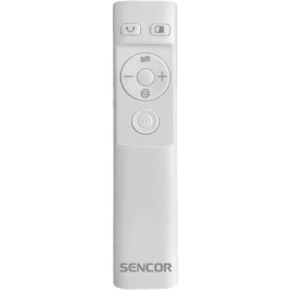 Sencor SFT 2404WH - Ventilateur tour sans pales, 3 vitesses, oscillation 50 degres, telecommande, 50 W, 55 dB, 32 * 32 * 62 cm