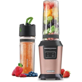 Sencor SBL 7175RS Blender Smoothie 800W avec 2 Programmes (SOFT/HARD), Bouteille 0.6L Tritan sans BPA et 6 Lames en Acier Inoxydable Precio: 75.564. SKU: B1ERL7QBH4