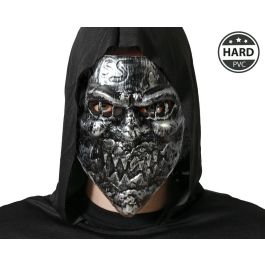 Masque Rigide Macabre Gris pour Possédé Démon Homme - Masque Démoniaque Halloween Costume Effrayant Precio: 10.5. SKU: B184YBNNSG