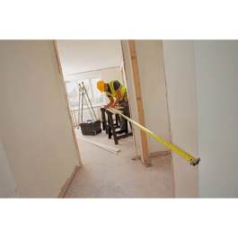 STANLEY Fatmax Ruban à Mesurer - 8m, Largeur 32mm, Traitement Mylar & Blade Armor, Classe II, Crochet Zéro Réel