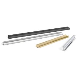 HERRAJES ALK Tirador Aluminio Yokono Acabado Plata Mate Distancia 96