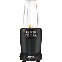 Sencor Blender SNB 6600BK - Extracteur de Nutriments et Smoothie, Technologie Nutri, 1200W, Gobelets sans BPA, Lames Inox, Programmes Prédefinis, Noir