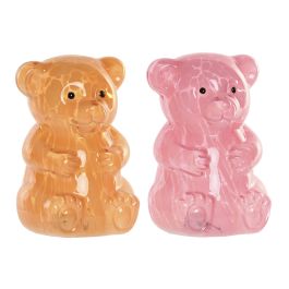 Décoration lumineuse Home ESPRIT Verre Urbaine 13 x 14 x 20 cm (2 Unités)