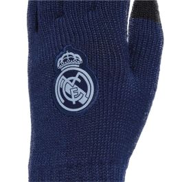 Gants Adidas Real Madrid Rmcf Training Wear Bleu foncé M