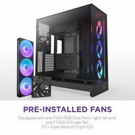 Boîtier ATX semi-tour NZXT CM-H92FB-R1 Noir