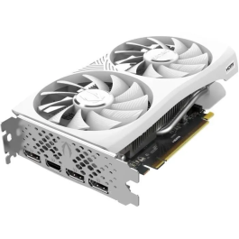 Zotac Carte Graphique Nvidia GeForce RTX 4060 Twin Edge OC Blanche 8GB ZOT4895173627187