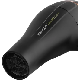 Sencor SHD 8275BK - Sèche-cheveux professionnel 2400W avec technologie KeratinCare+, fonction ionique, 3 températures et 2 vitesses