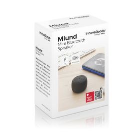 Mini Enceinte Portable et Rechargeable sans Fil Miund InnovaGoods