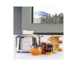 Smeg Grille-pain 2x2 50's Style Chrome TSF01SSEU