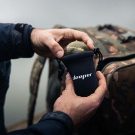 Sondeur de peche sans fil avec GPS et création carto 3D  - DEEPER - CHIRP+3D - Noir