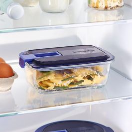 Recipiente Rectangular Hermético Vidrio Easy Box Luminarc 82 cL