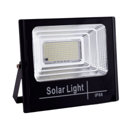 Projecteur LED Solaire 100W 4000K avec Télécommande HO-SOLARFL-100W-01-W