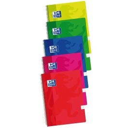 Cahier Oxford Multicouleur Din A4 80 Volets 21,5 x 31,5 cm 5 Pièces Precio: 23.4999996. SKU: S8414357
