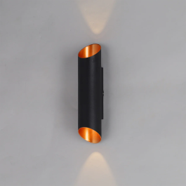 HO Aplique LED Kohat 2x7W Extérieur Aluminium Moderne 14W 1400lm HO-WALL-20-2x7W-W