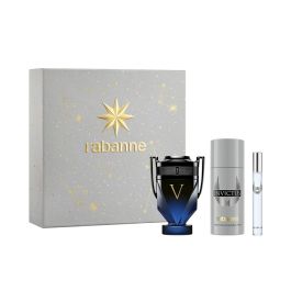 Rabanne Invictus Victory Elixir Parfum Intense Coffret 3 pièces pour Homme