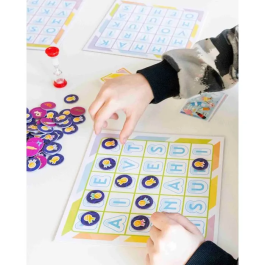 Tactic Rally des Mots - Jeu éducatif de vocabulaire - Jeu de société pour enfants à partir de 4 ans - 2 joueurs et plus