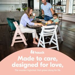 Chaise haute Hauck Gris