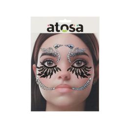 Maquillage - Tatouage Facial Halloween Effet Squelettes D'Oiseaux Symétrique et Détailié 2025