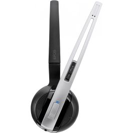EPOS Impact DW Office ML Casque sans fil DECT pour bureau et centre d'appels Noir Argent