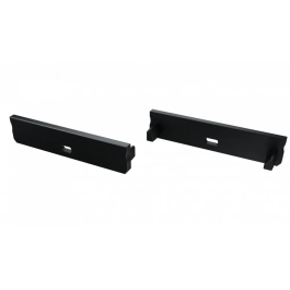 Bouchon de Fin de Profil Type SOLIS Aluminium Argent