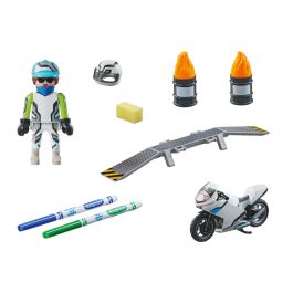Playset Playmobil Color Moto 18 Pièces