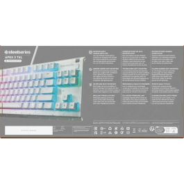 Clavier SteelSeries 64819 Blanc