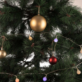 Guirlande LED Intérieure 6M Blanc Chaud (HO-XMAS-038-IP20-6M-WW)