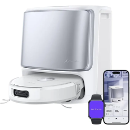 Narwal FLOW - Robot Aspirateur et Laveur Autonome avec Station de Nettoyage - 22000 Pa, Lavage à Eau Chaude 45°C, Réservoir 5L, LIDAR, Brosse Anti-poils - 95 mm Precio: 1474.824. SKU: B13YE22J4V