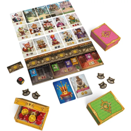 Asmodee - Fairy Ring - Jeu de société de stratégie et de draft - Pour 2 à 4 joueurs dès 10 ans (Partie environ 30 min)