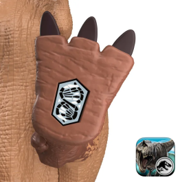 Jurassic World Mega Action Grogosaurus, Figurine Dinosaure Gorgosaurus à Grande Échelle avec Attaque par Molette et Évolution, JKL86