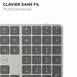 Mobility Lab - KP430W - Teclado inalámbrico - Teclas planas - AZERTY - FR - Negro