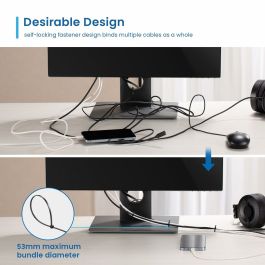 Attaches pour câble Ewent EW1564 Noir 100 Pièces (100 Unités)