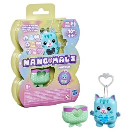 Hasbro Nano-mals Pawtricia la gatita azul, jouet interactif de poche, plus de 70 réactions, HASG2208ES0