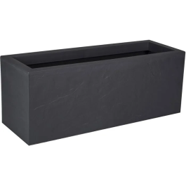 Eda - Balconnière Volcania Up 25 L - Décoration intérieure et extérieure - Finition pierre - 59 x 19.5 x 22.8 cm - Gris anthracite Precio: 40.884. SKU: B1FE7VVCCG