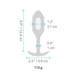 Plug Anal B-Vibe Vibrating Noir