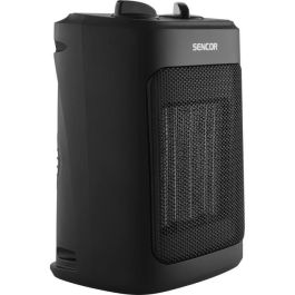 Sencor SFH 7601BK Radiateur ventilateur à air chaud céramique PTC 2000 W 3 niveaux, sécurité surchauffe et basculement, pour 10-15 m², Noir