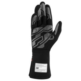 Omp Gants de Course FIA 8856-2018 My2025 OMPIB0-0777-B01-073-M Noir - Rouge Taille M