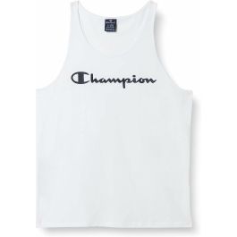 Maillot de Corps sans Manches pour Homme Champion Tank Top Blanc