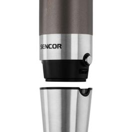 Sencor SHB 5501CH-EUE3 Mixeur plongeant 1200 W, 9 fonctions en 1 avec fouet et hachoir, accessoires inox, gris